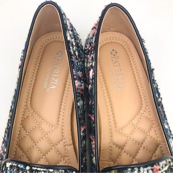 Patrizia Spring Step CHANELLO Multicolored Sparkle Tweed Knit knot Loafer - Picture 10 of 15